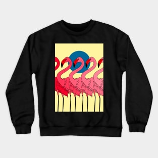 Flamingo party Crewneck Sweatshirt